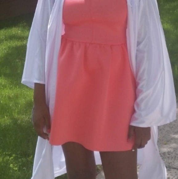 Junior girls melon dress - Picture 3 of 4